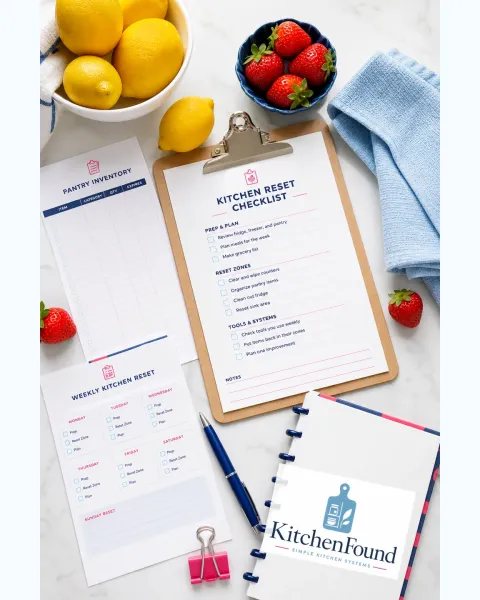 KitchenFound starter system checklist preview